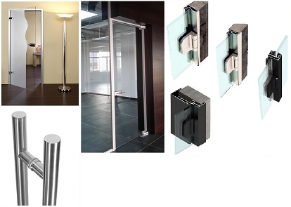 Glass Door Fittings & Handles